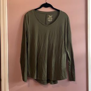 Green shirt